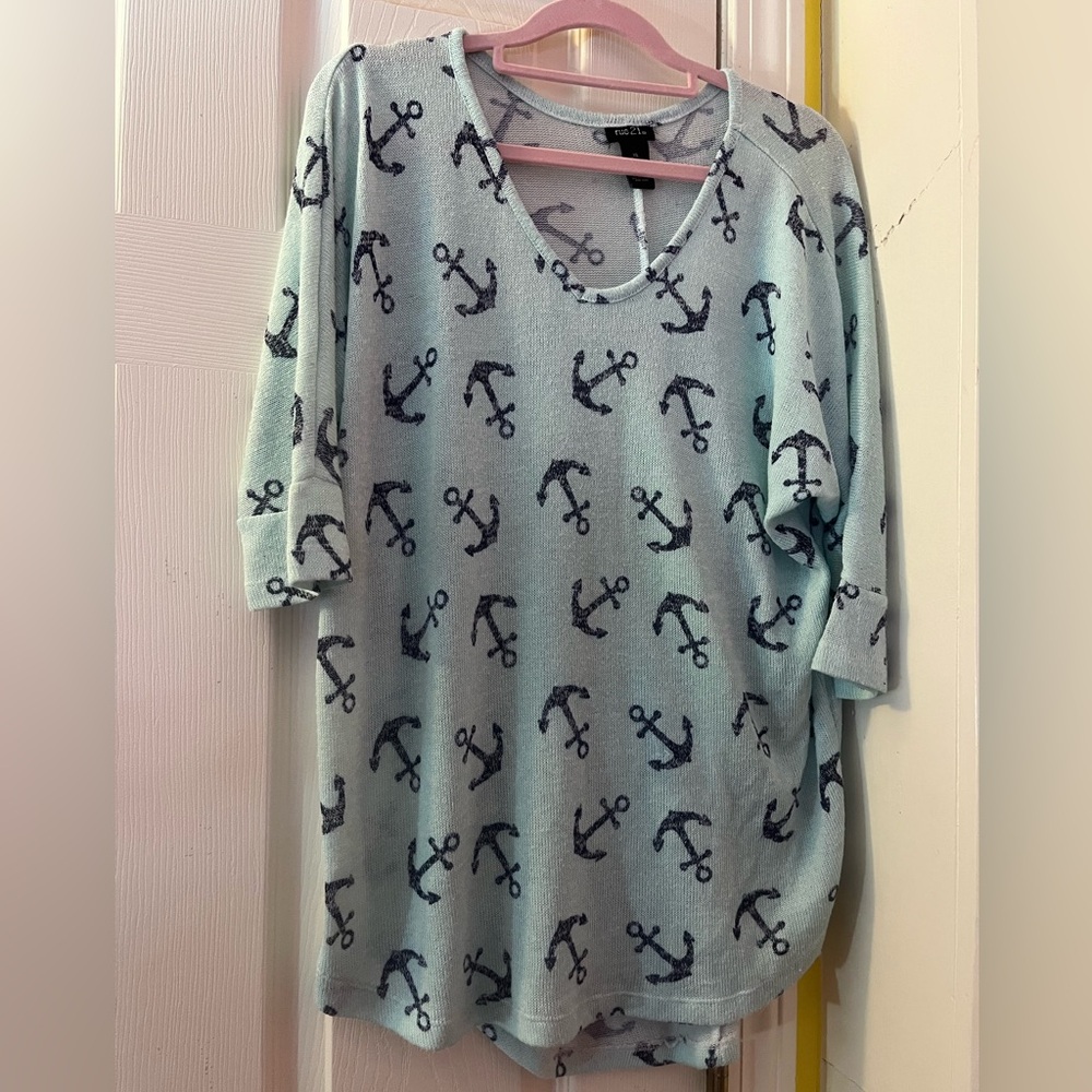 Rue21 XL Textured Knit Top